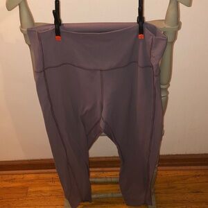 lululemon mauve purple workout leggings